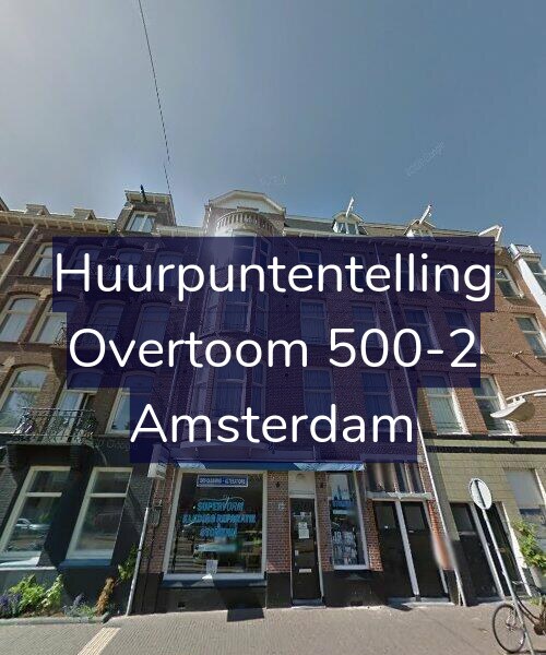 Foto gevel Huurpuntentelling voor Overtoom 500-2, Amsterdam