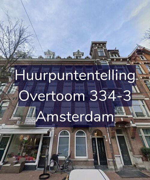 Foto gevel Huurpuntentelling voor Overtoom 334-3, Amsterdam
