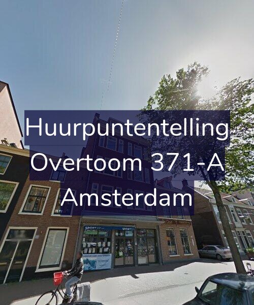 Foto gevel Huurpuntentelling voor Overtoom 371-A, Amsterdam