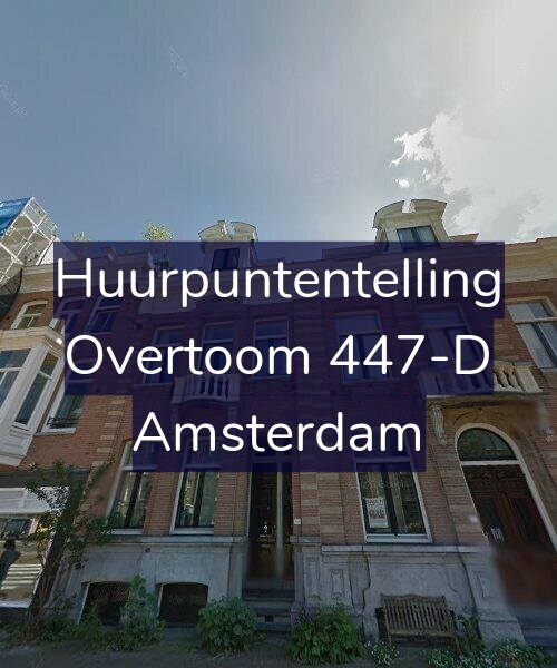Foto gevel Huurpuntentelling voor Overtoom 447-D, Amsterdam