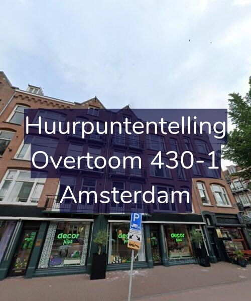 Foto gevel Huurpuntentelling voor Overtoom 430-1, Amsterdam