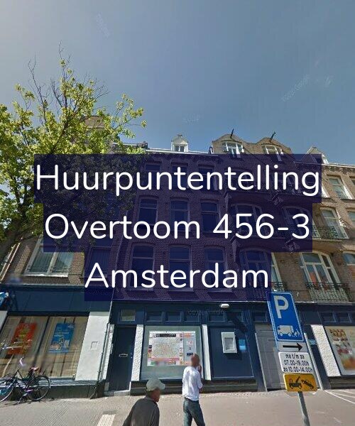 Foto gevel Huurpuntentelling voor Overtoom 456-3, Amsterdam
