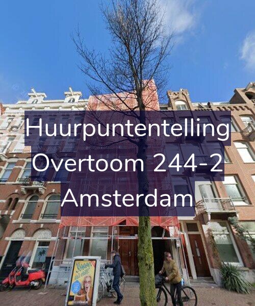 Foto gevel Huurpuntentelling voor Overtoom 244-2, Amsterdam