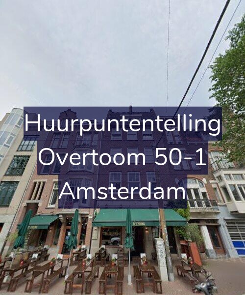 Foto gevel Huurpuntentelling voor Overtoom 50-1, Amsterdam