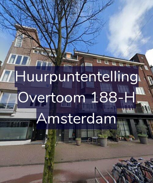Foto gevel Huurpuntentelling voor Overtoom 188-H, Amsterdam