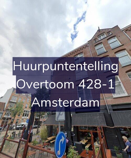 Foto gevel Huurpuntentelling voor Overtoom 428-1, Amsterdam