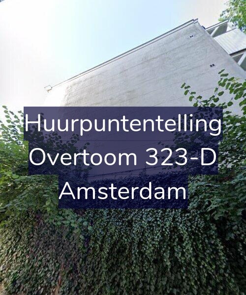 Foto gevel Huurpuntentelling voor Overtoom 323-D, Amsterdam