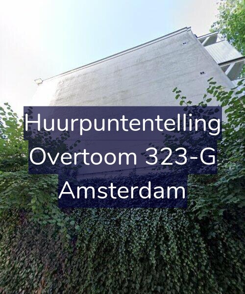 Foto gevel Huurpuntentelling voor Overtoom 323-G, Amsterdam