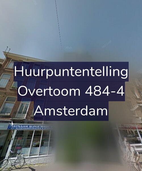 Foto gevel Huurpuntentelling voor Overtoom 484-4, Amsterdam