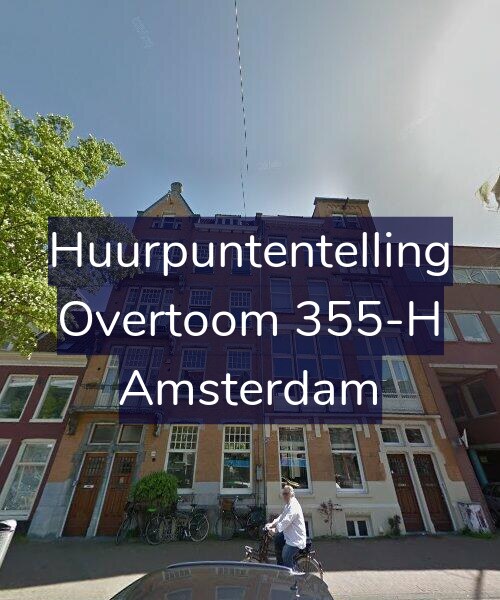 Foto gevel Huurpuntentelling voor Overtoom 355-H, Amsterdam
