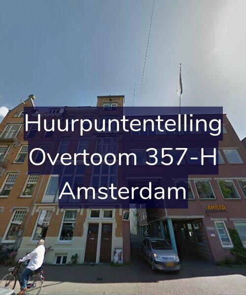 Foto gevel Huurpuntentelling voor Overtoom 357-H, Amsterdam