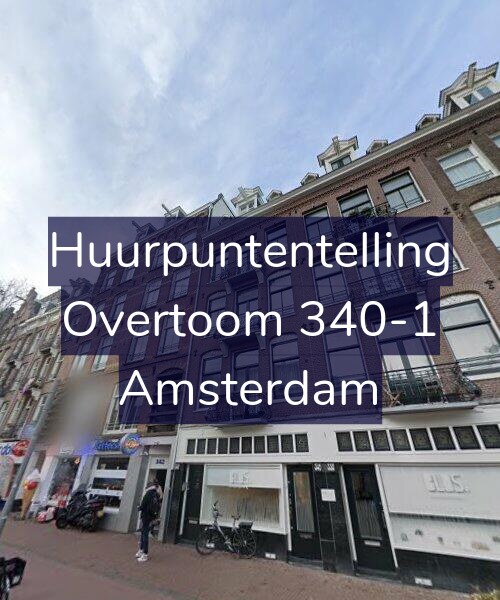 Foto gevel Huurpuntentelling voor Overtoom 340-1, Amsterdam
