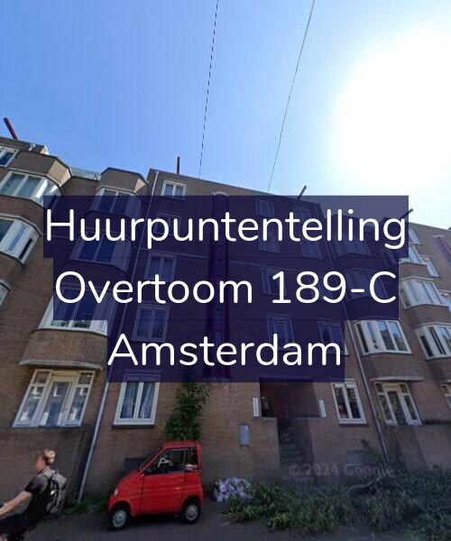 Foto gevel Huurpuntentelling voor Overtoom 189-C, Amsterdam