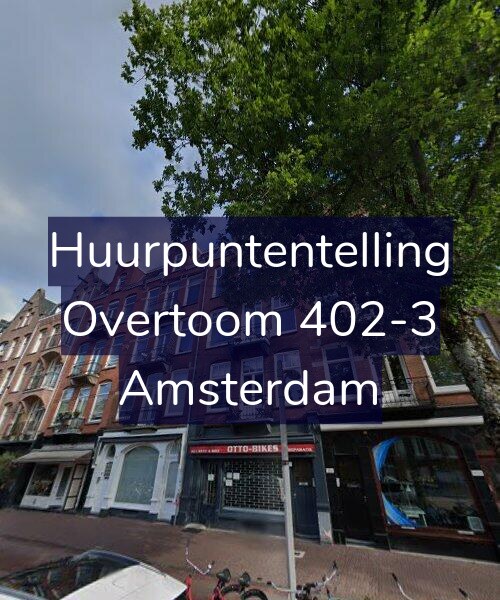 Foto gevel Huurpuntentelling voor Overtoom 402-3, Amsterdam