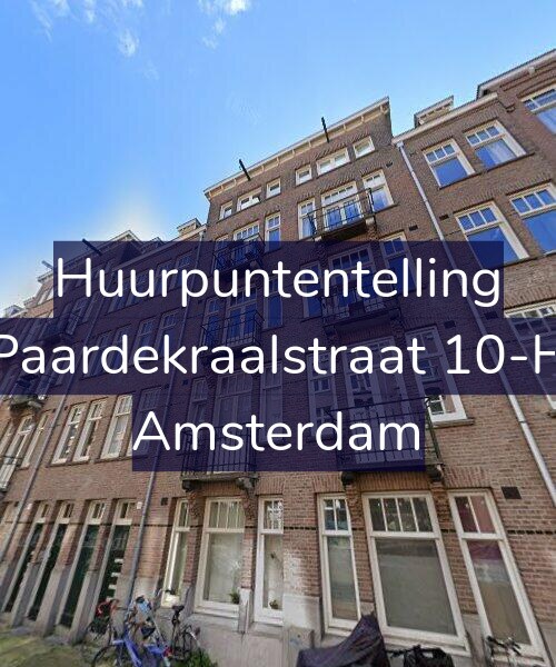 Foto gevel Huurpuntentelling voor Paardekraalstraat 10-H, Amsterdam