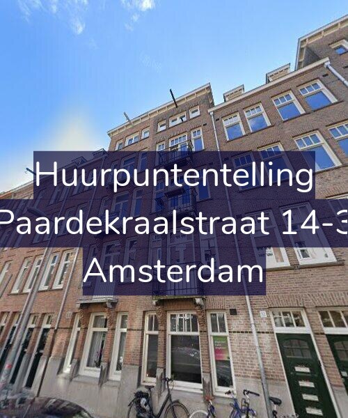 Foto gevel Huurpuntentelling voor Paardekraalstraat 14-3, Amsterdam