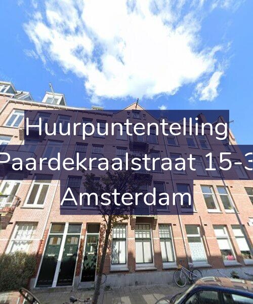 Foto gevel Huurpuntentelling voor Paardekraalstraat 15-3, Amsterdam