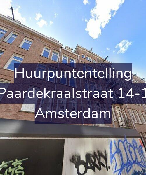 Foto gevel Huurpuntentelling voor Paardekraalstraat 14-1, Amsterdam