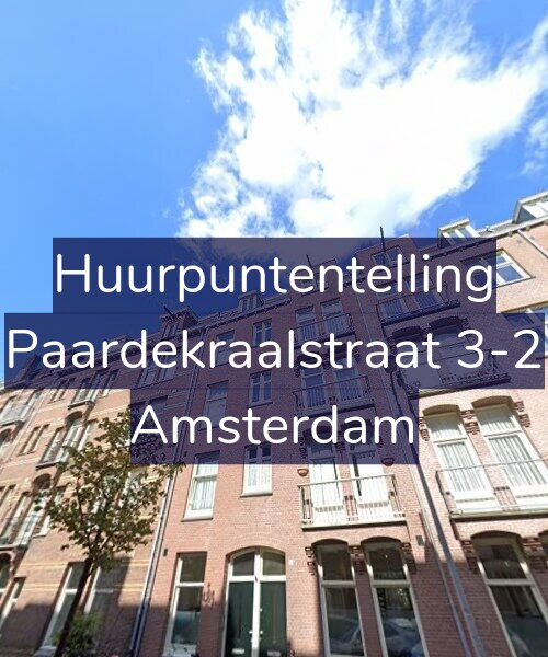 Foto gevel Huurpuntentelling voor Paardekraalstraat 3-2, Amsterdam