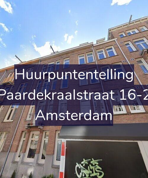 Foto gevel Huurpuntentelling voor Paardekraalstraat 16-2, Amsterdam