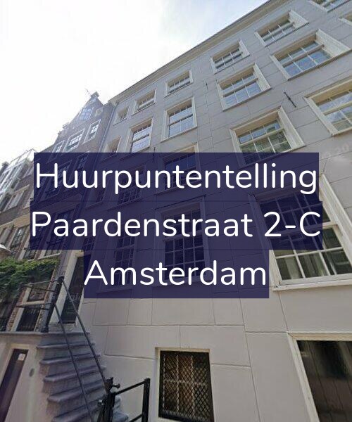 Foto gevel Huurpuntentelling voor Paardenstraat 2-C, Amsterdam