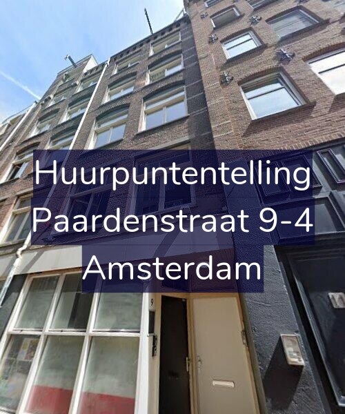 Foto gevel Huurpuntentelling voor Paardenstraat 9-4, Amsterdam