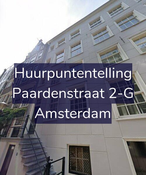Foto gevel Huurpuntentelling voor Paardenstraat 2-G, Amsterdam