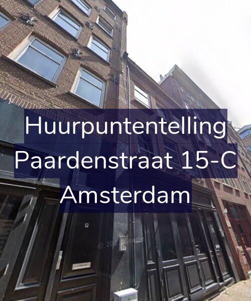 Foto gevel Huurpuntentelling voor Paardenstraat 15-C, Amsterdam