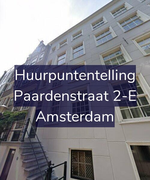 Foto gevel Huurpuntentelling voor Paardenstraat 2-E, Amsterdam