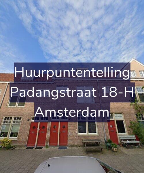 Foto gevel Huurpuntentelling voor Padangstraat 18-H, Amsterdam