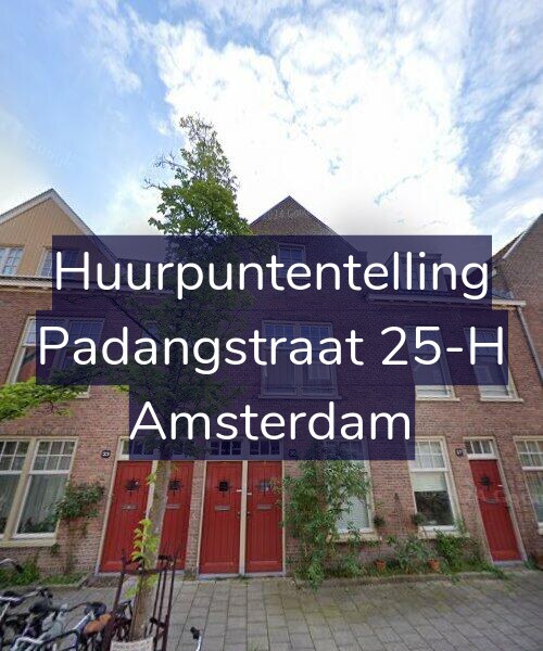 Foto gevel Huurpuntentelling voor Padangstraat 25-H, Amsterdam