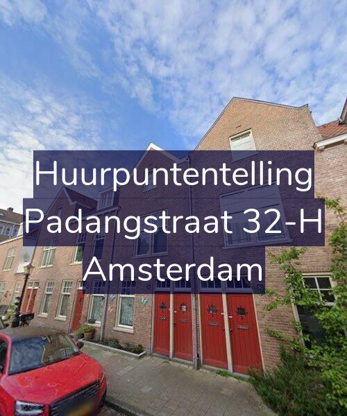 Foto gevel Huurpuntentelling voor Padangstraat 32-H, Amsterdam