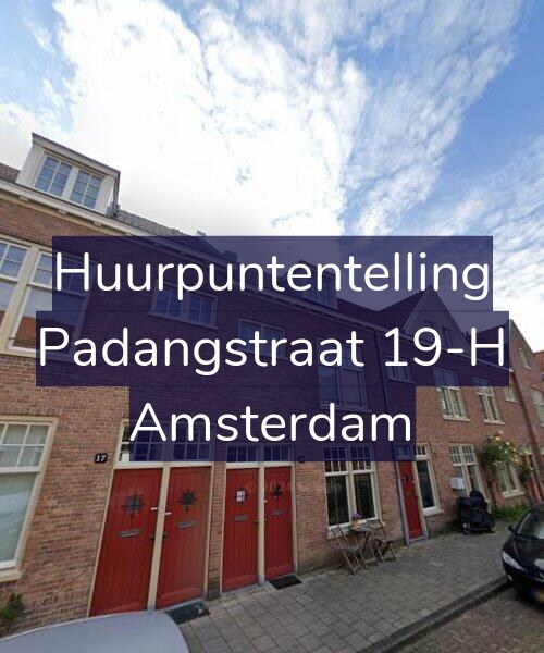 Foto gevel Huurpuntentelling voor Padangstraat 19-H, Amsterdam