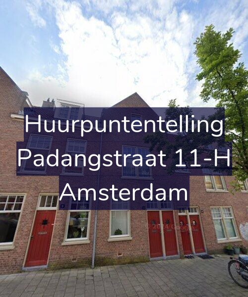 Foto gevel Huurpuntentelling voor Padangstraat 11-H, Amsterdam