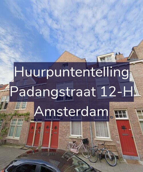 Foto gevel Huurpuntentelling voor Padangstraat 12-H, Amsterdam