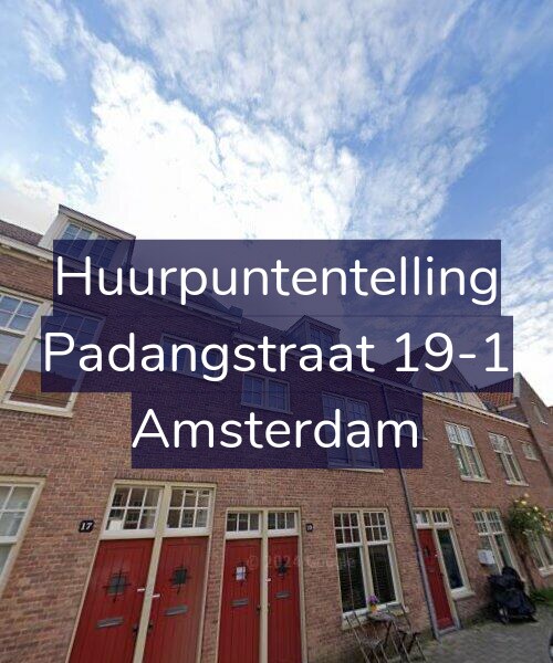 Foto gevel Huurpuntentelling voor Padangstraat 19-1, Amsterdam