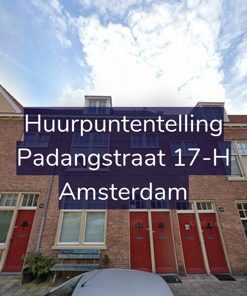 Foto gevel Huurpuntentelling voor Padangstraat 17-H, Amsterdam