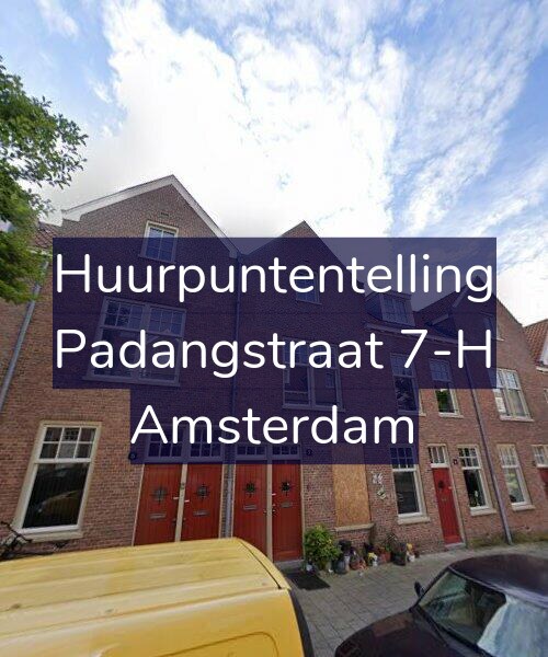 Foto gevel Huurpuntentelling voor Padangstraat 7-H, Amsterdam