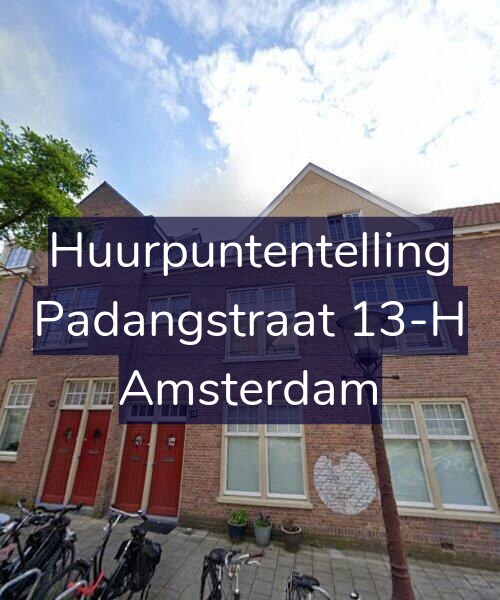 Foto gevel Huurpuntentelling voor Padangstraat 13-H, Amsterdam