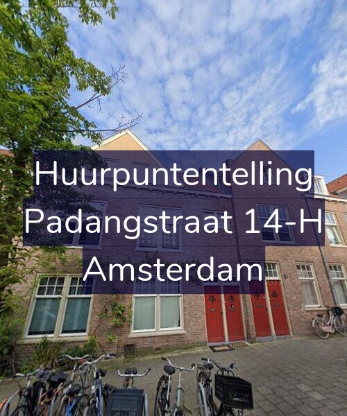 Foto gevel Huurpuntentelling voor Padangstraat 14-H, Amsterdam
