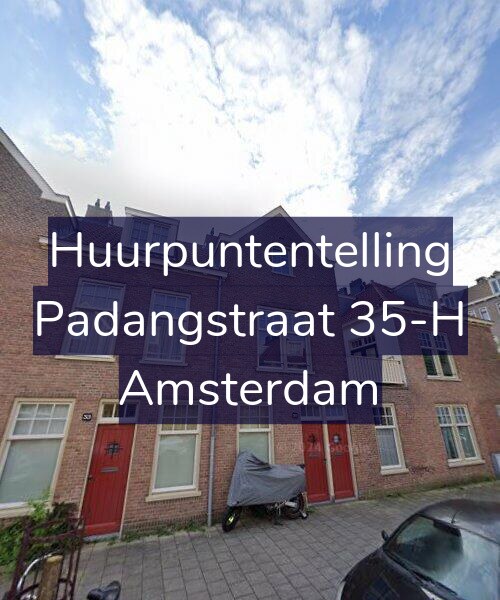 Foto gevel Huurpuntentelling voor Padangstraat 35-H, Amsterdam