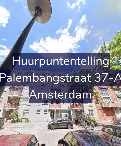 Foto gevel Huurpuntentelling voor Palembangstraat 37-A, Amsterdam