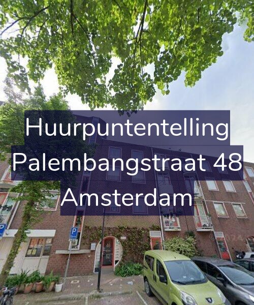 Foto gevel Huurpuntentelling voor Palembangstraat 48, Amsterdam