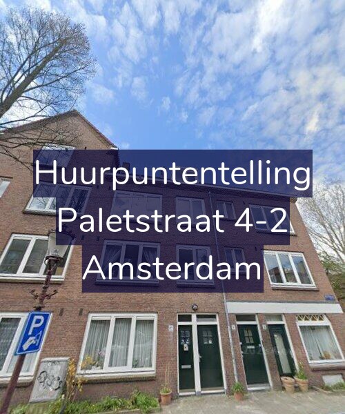 Foto gevel Huurpuntentelling voor Paletstraat 4-2, Amsterdam