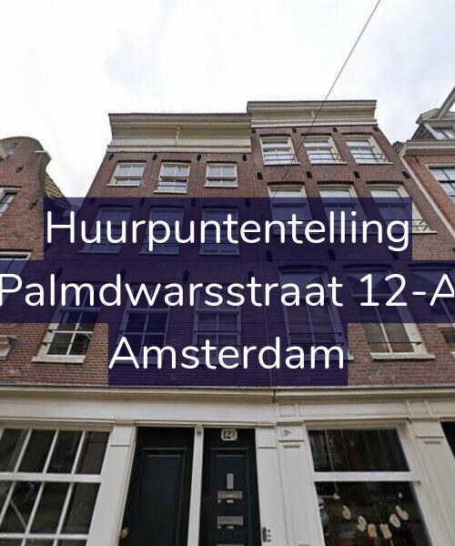 Foto gevel Huurpuntentelling voor Palmdwarsstraat 12-A, Amsterdam
