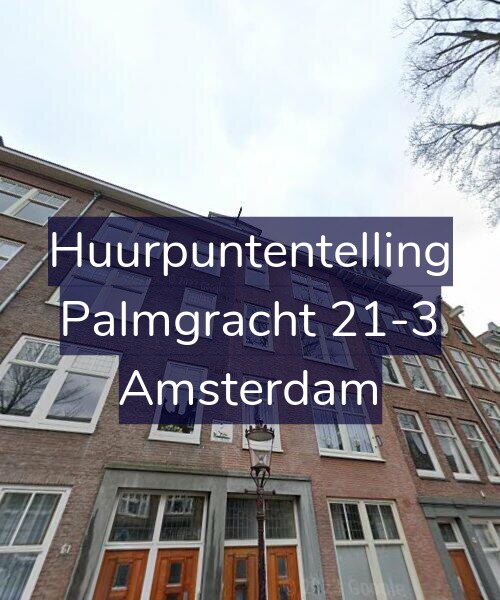 Foto gevel Huurpuntentelling voor Palmgracht 21-3, Amsterdam