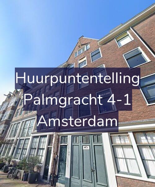 Foto gevel Huurpuntentelling voor Palmgracht 4-1, Amsterdam