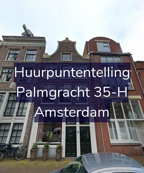 Foto gevel Huurpuntentelling voor Palmgracht 35-H, Amsterdam