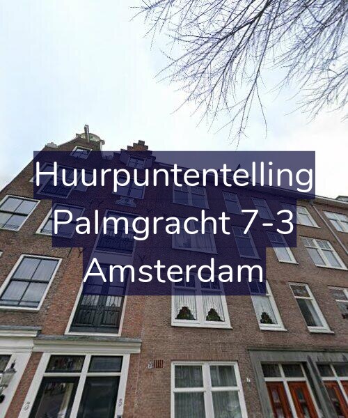 Foto gevel Huurpuntentelling voor Palmgracht 7-3, Amsterdam