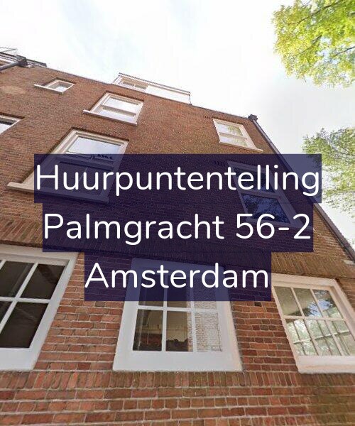 Foto gevel Huurpuntentelling voor Palmgracht 56-2, Amsterdam